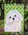 Caroline's Treasures SS4413-FLAG-PARENT Maltese St. Patrick's Day Shamrock Portrait Flag, , multicolor - SS4413GF