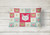 Khao Manee Cat Love Canvas Fabric Decorative Pillow