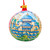 The Blue Mosque, Istanbul, Turkey Glass Ball Christmas Ornament 4 Inches