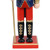 Sunnydaze Roderick the Ruler Indoor Decorative Traditional Christmas Wooden Nutcracker Statue, 15-Inch