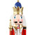 Sunnydaze Balthazar the Protector Indoor Decorative Traditional Christmas Wooden Nutcracker Statue, 48-Inch
