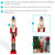 Sunnydaze Balthazar the Protector Indoor Decorative Traditional Christmas Wooden Nutcracker Statue, 48-Inch