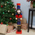 Sunnydaze Conrad the Bold Indoor Decorative Traditional Christmas Wooden Nutcracker Statue, 36-Inch