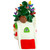 LED Lighted Santa and Snowman Camper Christmas Decoration - 7.75"