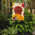 Caroline's Treasures BB2020GF Longhair Red Dachshund Thanksgiving Flag Garden Size , Small, multicolor