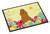 Easter Eggs Cocker Spaniel Red Door Mat, Indoor Rug or Outdoor Welcome Mat 18x27 Doormat BB6095MAT
