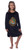 Harry Potter Girls' Hogwarts Houses Crest Raglan Pajama Nightgown-All Houses - 763059896481