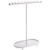  Necklace Holder Display Stand Jewelry Organizer Hanging Large Metal Necklace Storage Rack, Gianna White