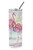 Flamingos Double Walled Stainless Steel 20 oz Skinny Tumbler