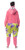 Nickelodeon Mens' SpongeBob SquarePants Patrick Star Sleep Union Suit - 763059910323