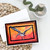 Pelican Orange Sky Greeting Cards and Envelopes Pack of 8 A7 Size 5x7 inch Blank Note Cards