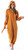 Scooby-Doo Mens' Hooded Union Suit Adult Costume Pajama Sleeper - 763059910385