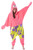 Nickelodeon Mens' SpongeBob SquarePants Patrick Star Sleep Union Suit - 763059910309