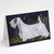 Sealyham Terrier Greeting Cards and Envelopes Pack of 8 A7 Size 5x7 inch Blank Note Cards