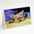 Yorkie Taking a Nap Greeting Cards and Envelopes Pack of 8 A7 Size 5x7 inch Blank Note Cards