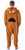 Scooby-Doo Mens' Hooded Union Suit Adult Costume Pajama Sleeper - 763059910378