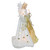 Kurt Adler 16" Lighted Ivory and Gold Angel Christmas Tree Topper - Clear Lights - UL2216