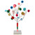 Pom Pom Christmas Twig Tree - 15" - Multicolor