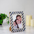 Blue and White Striped Picture Frame- 5" x 7"