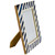 Blue and White Striped Picture Frame- 5" x 7"