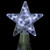 LED Lighted Show Cone Christmas Tree Outdoor Decoration - 9' - Pure White Lights