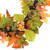 Autumn Harvest Maple Leaf Artificial Thanksgiving Wreath - 20-Inch, Unlit