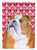 Caroline's Treasures SS4491-FLAG-PARENT Bulldog English Hearts Love Valentine's Day Flag, , multicolor - SS4491CHF
