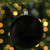 4" Shiny Black Shatterproof Christmas Ball Ornament (100mm)