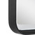 30.25” Modern Sleek Vanity Mirror with a Matte Black Frame