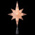 11" Lighted 8 Point Bethlehem Star Christmas Tree Topper - Clear Lights , Green Wire
