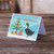 Caroline's Treasures BB9229GCA7P Blue Swedish Duck Christmas Greeting Cards and Envelopes Pack of 8, 7 x 5, multicolor