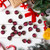 24ct Burgundy Red Dual Finish Glass Christmas Ball Ornaments 1" (25mm)
