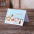 Caroline's Treasures BB2444GCA7P Merry Christmas Carolers Chinese Crested Cream Greeting Cards and Envelopes Pack of 8, 7 x 5, multicolor