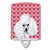 Caroline's Treasures SC9701CNL White Toy Poodle Hearts and Love Ceramic Night Light , 6x4x3", multicolor