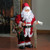32" Battery Operated Animated Standing Santa Claus Musical Christmas Figure
