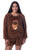 Star Wars Womens' Chibi Ewok Yub Nub Sweater and Shorts Sleep Pajama Set - 763059897396