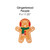 Big Dot of Happiness Gingerbread Christmas - Lawn Decorations - Outdoor Gingerbread Man Holiday Party Yard Decorations - 10 Piece