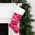 18.5" Pink Camouflage Christmas Stocking with Pocket and White Faux Fur Cuff