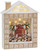 BRUBAKER Reusable Wooden Advent Calendar to Fill - Bible Story Crib with LED Lighting - DIY Christmas Calendar 12.40 x 15.04 x 2.48 inches