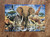 TDC Games World's Smallest Jigsaw Puzzle - African Oasis - Measures 4 x 6 inches when assembled - Includes Tweezers