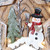 Sunnydaze Indoor Woodland Snowman Star Pre-Lit Holiday Decoration for Table, Fireplace Mantle, or Shelf - 14"