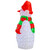 Lighted Commercial Grade Acrylic Outdoor Snowman Christmas Decoration - 34"