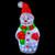 Lighted Commercial Grade Acrylic Christmas Snowman Display Decoration - 25"