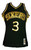 Allen Iverson Signed 76ers 1996-97 Black/Gold Mitchell & Ness Jersey PSA ITP