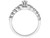 Diamond Engagement Ring & Wedding Band Set 1/2 Carat (ctw) in 14K White Gold - 08GDG336050W-8