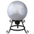 10" Silver Mirrored Garden Gazing Ball