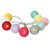 LED Multi-Color Battery-Operated Ball Christmas String Lights - 10ct
