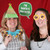 Big Dot of Happiness Christmas Elfie Selfie - Holiday & Christmas Photo Booth Props Kit - 20 Count