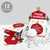 Big Dot of Happiness Ornaments - Treat Box Party Favors - Holiday and Christmas Party Goodie Gable Boxes - Set of 12