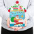 Big Dot of Happiness Tropical Christmas - Treat Box Party Favors - Beach Santa Holiday Party Goodie Gable Boxes - Set of 12